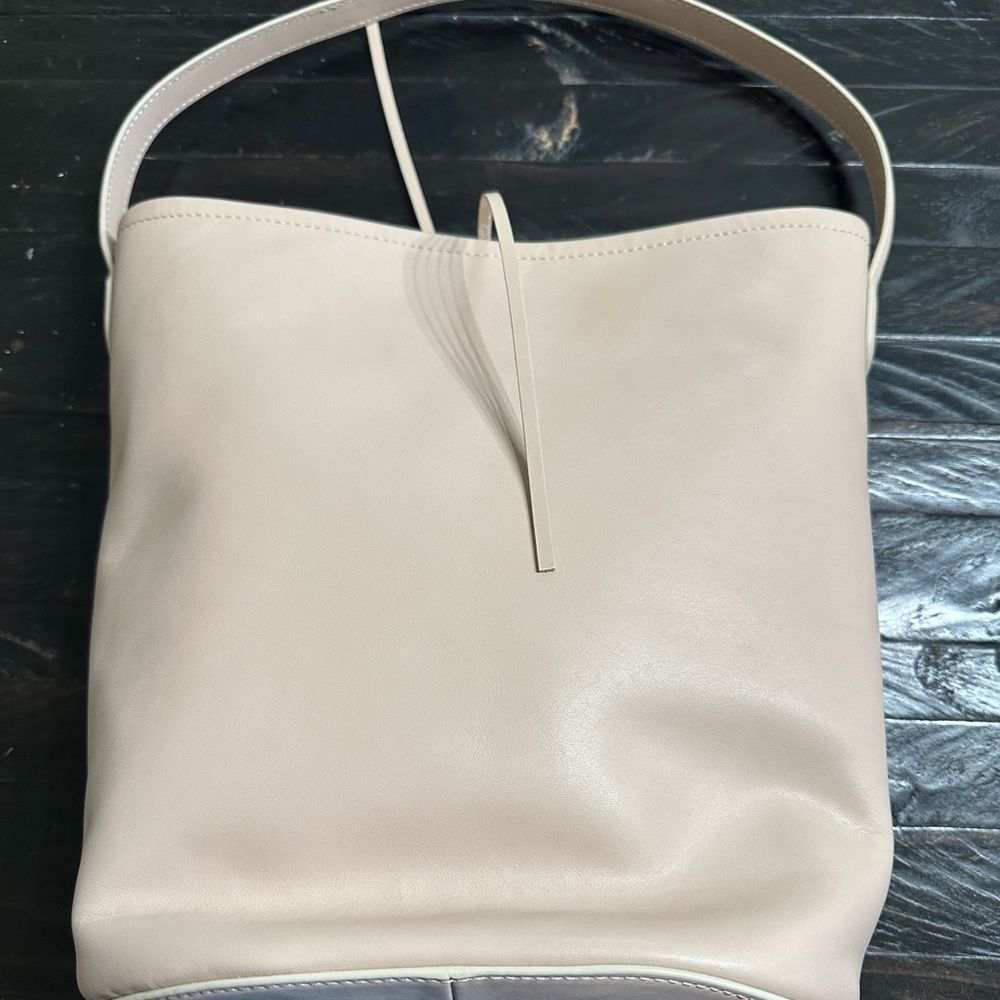 Berkeley, leather bucket purse, J.Crew never used